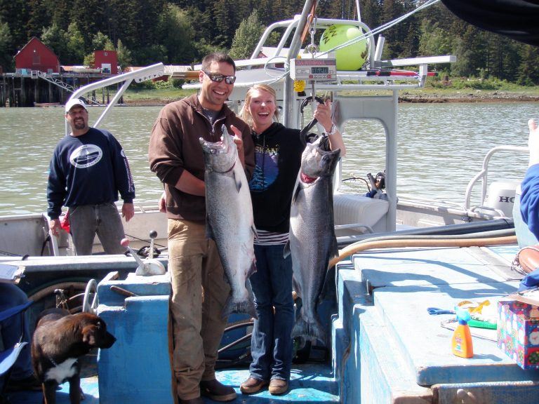 Amy’s largest King Salmon