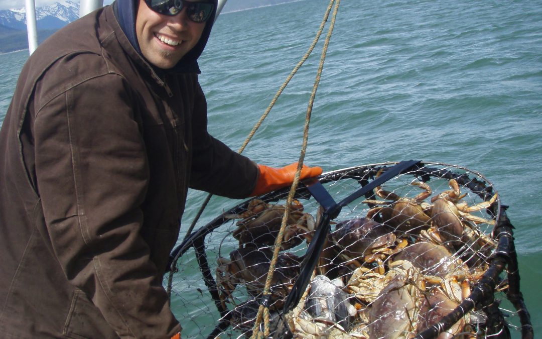 Catching Dungeness Crab